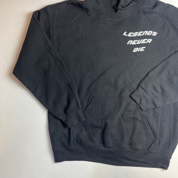 JUICE WRLD x FAZE CLAN Hoodie Colab Legends Never Die” - Sz M - Read - Picture 6 of 14